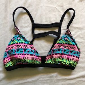 Tribal Printed Bikini Top